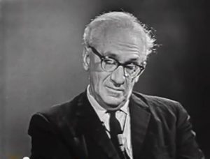 Velikovsky talking on Camera Three