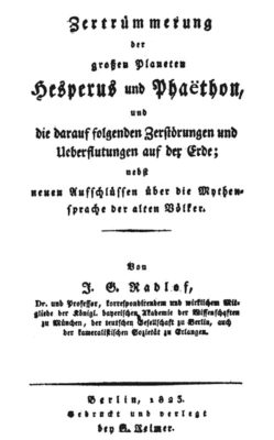 Johann Gottlieb Radloff's book cover